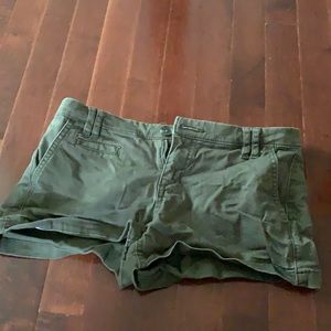 Green shorts